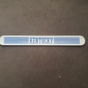 Kentucky Blue & White Slap Bracelet